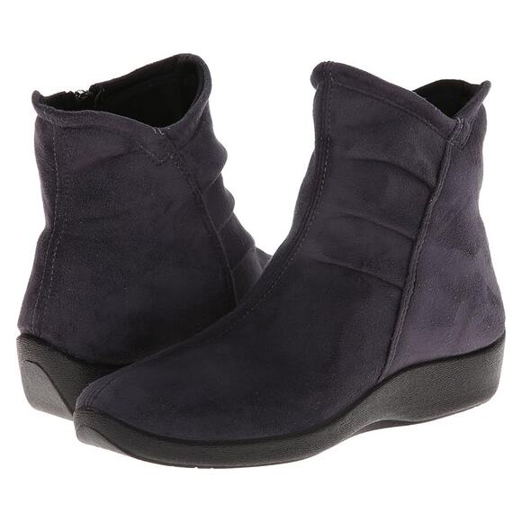 Arcopedico Womens L19 Ankle Boots EU 41 US 9.5-10 Grey Water Resistant NWOB - Picture 1 of 12
